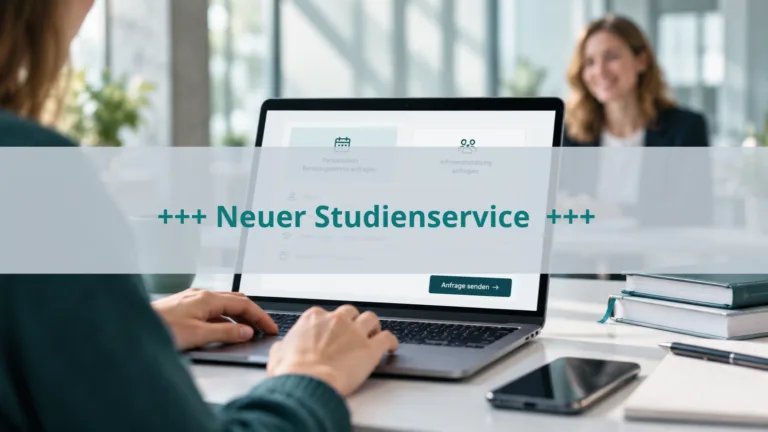 Neuer Service für Studieninteressierte